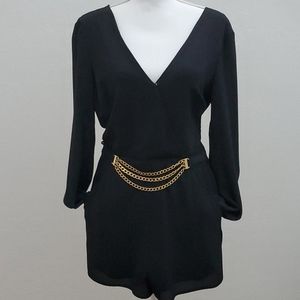 Bebe Black Romper